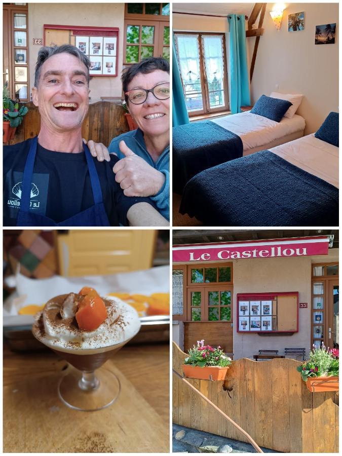 Le Castellou Bed and Breakfast Conques Exteriör bild