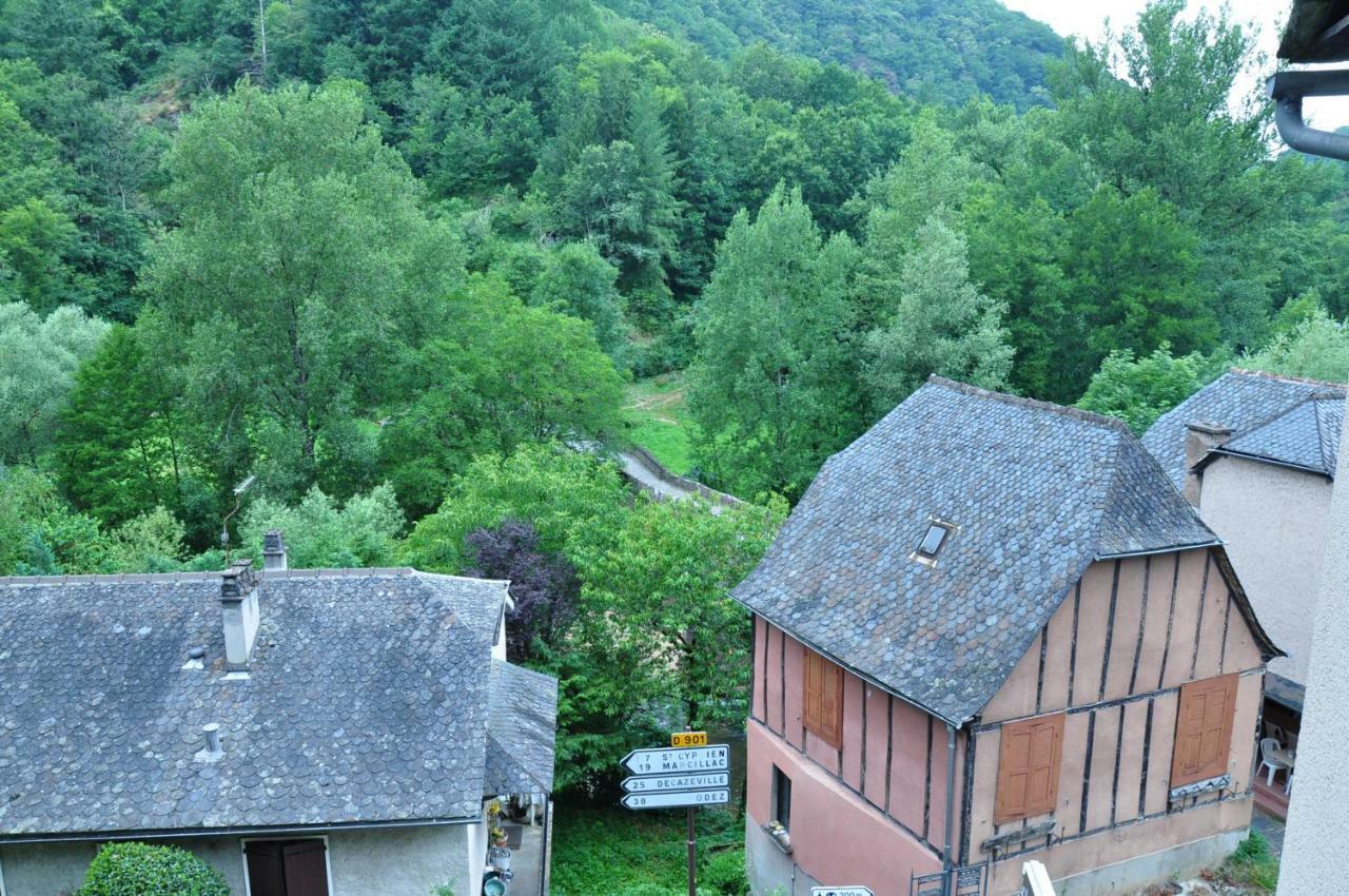 Le Castellou Bed and Breakfast Conques Exteriör bild